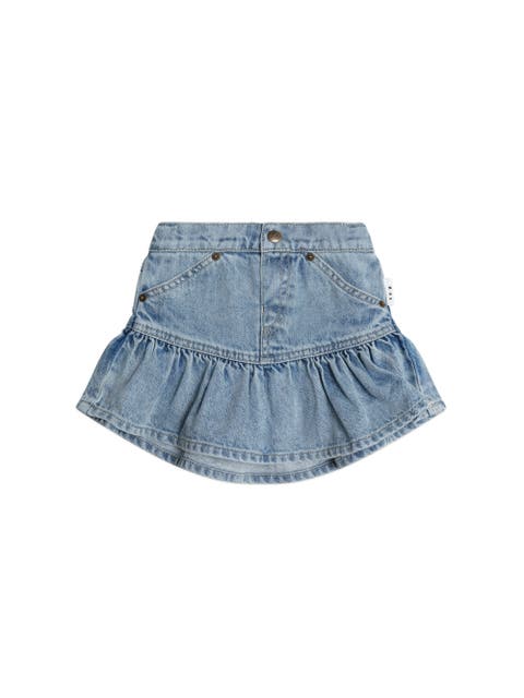 Dreamy Denim Frilly Skirt (Toddler, Little Kid, Big Kid)