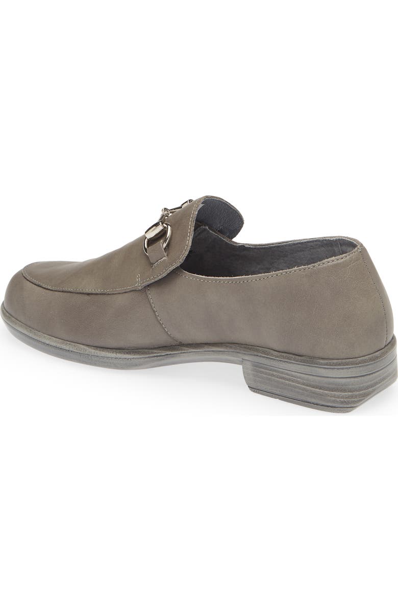 Naot Bentu Bit Loafer, Alternate, color, Foggy Gray Leather