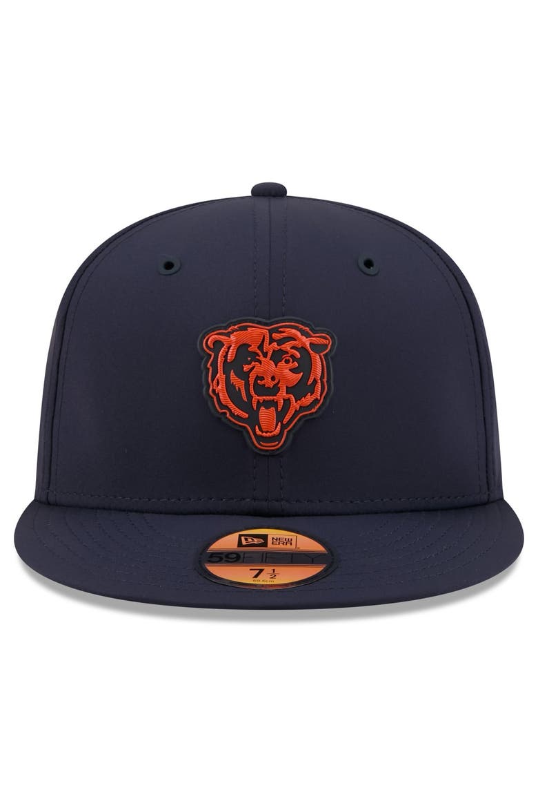 Men's New Era Navy Chicago Bears 2026 Sideline 59FIFTY Fitted Hat, Alternate, color, Navy