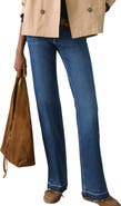 MANGO TEEN Release Hem Low Rise Flare Jeans