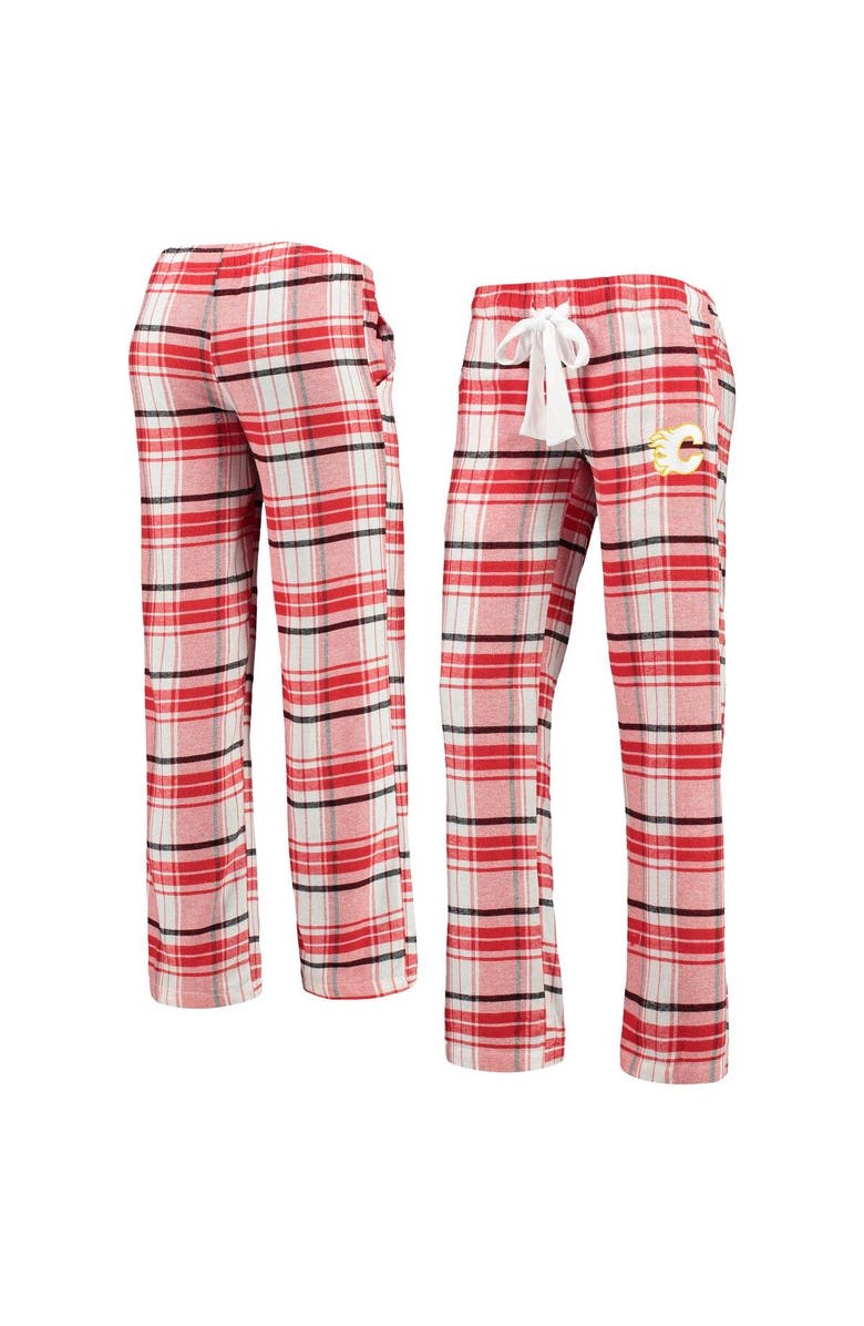 CONCEPTS SPORT Women's Concepts Sport Red/Black Calgary Flames Accolade Flannel Pants, Alternate, color,