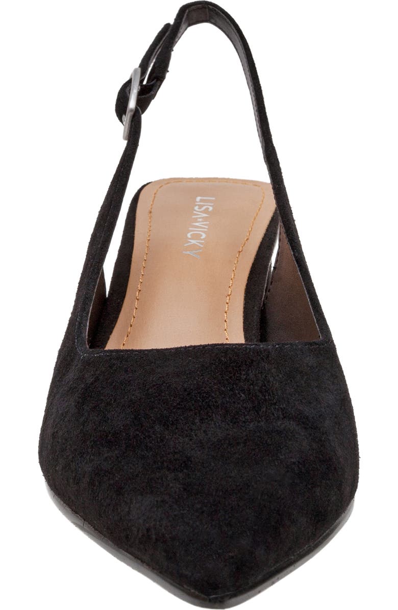 Lisa Vicky Zee Pointed Toe Slingback Pump, Alternate, color,