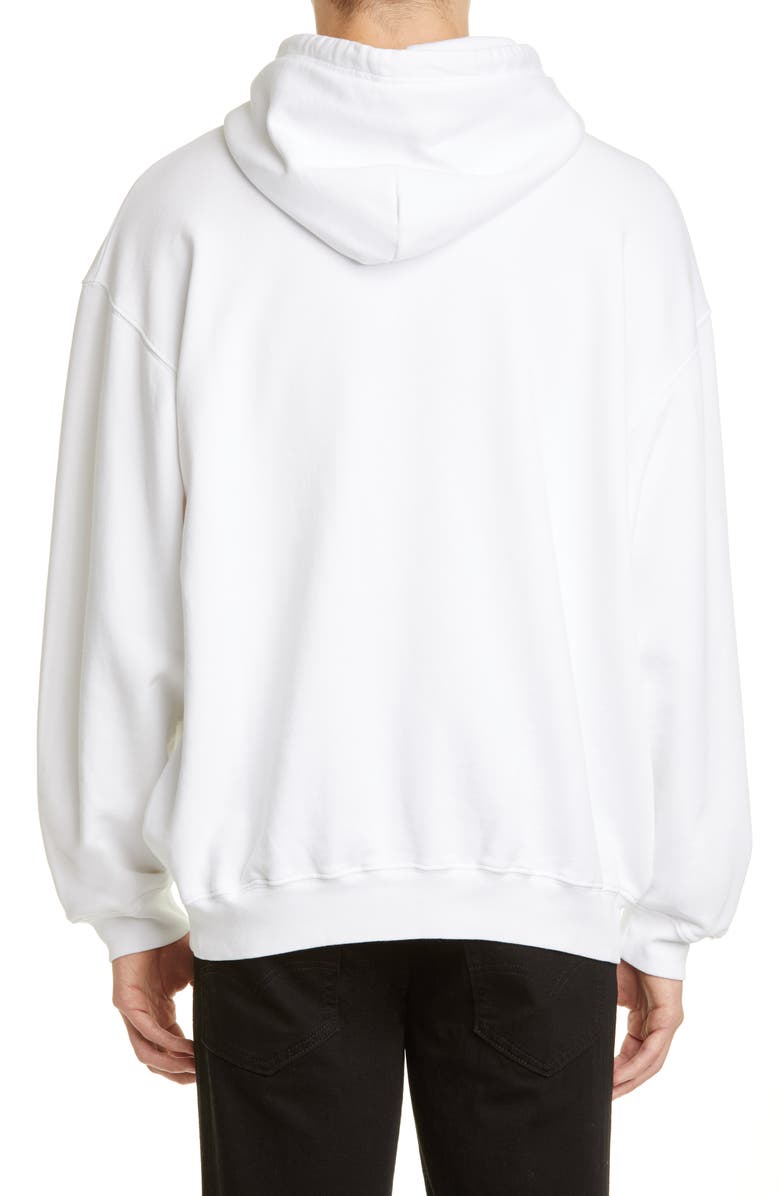 Balenciaga BB Logo Graphic Hoodie, Alternate, color,