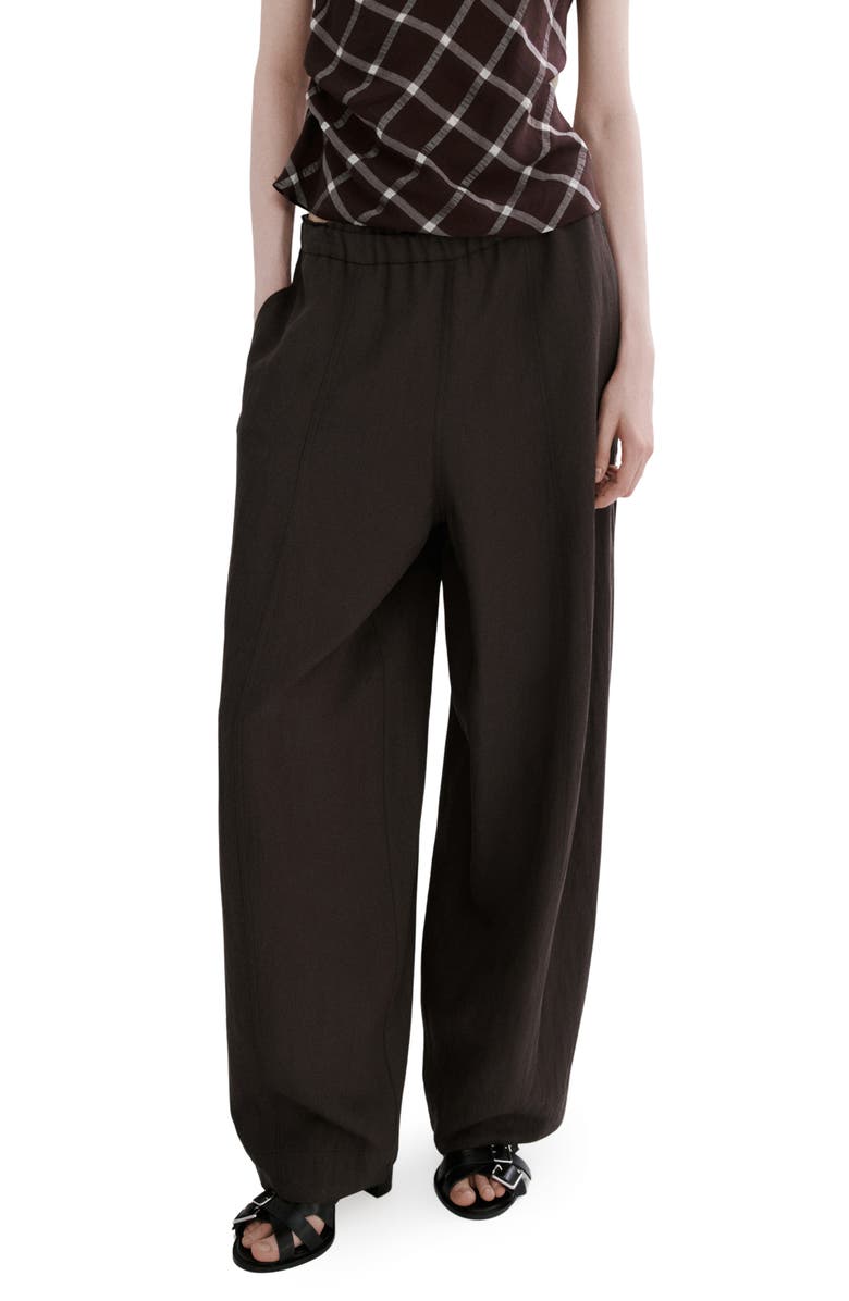 MANGO Straight Leg Pants, Main, color,