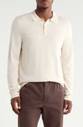 14th & Union Long Sleeve Polo Sweater