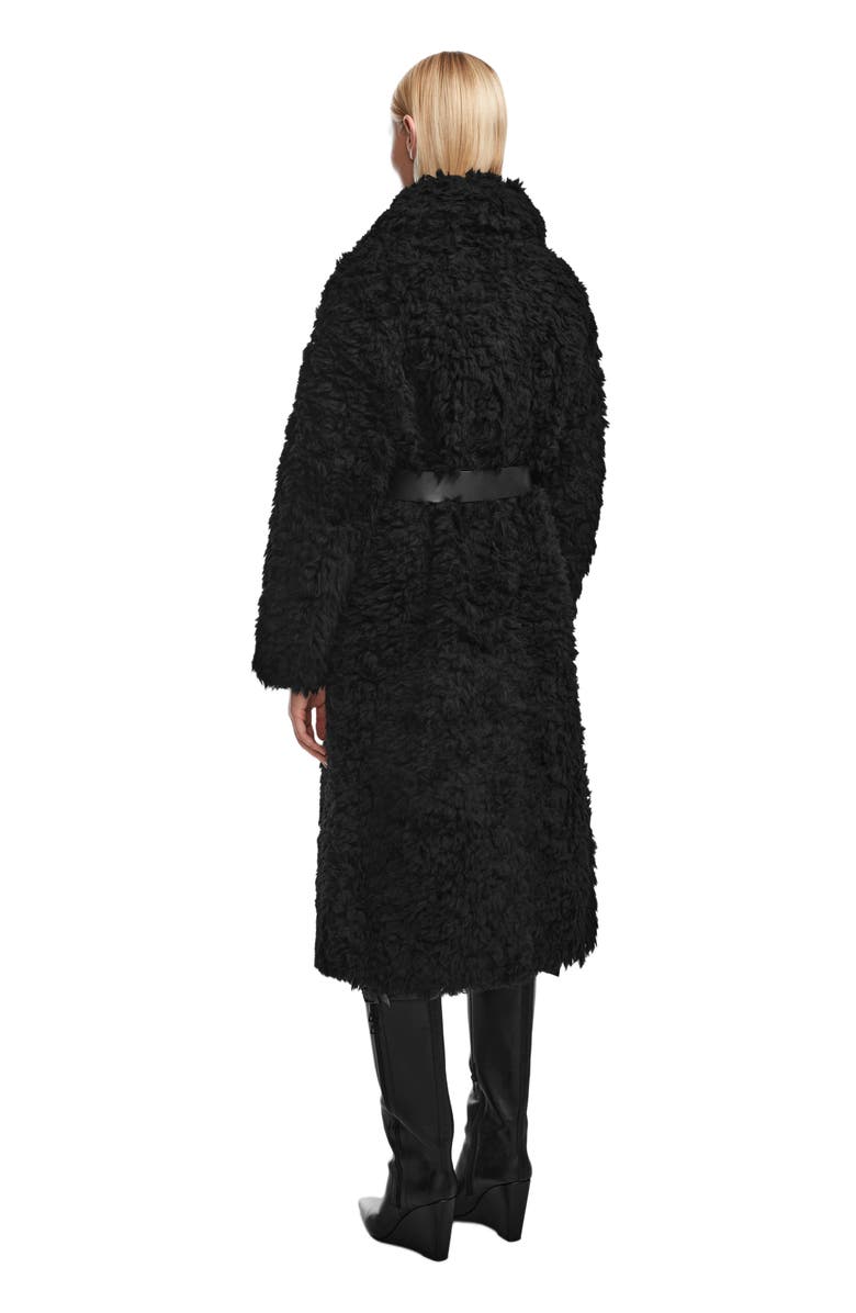 Rudsak KAMILAH WOMEN'S TEXTURED WOOL TEDDY TRENCH, Alternate, color, 