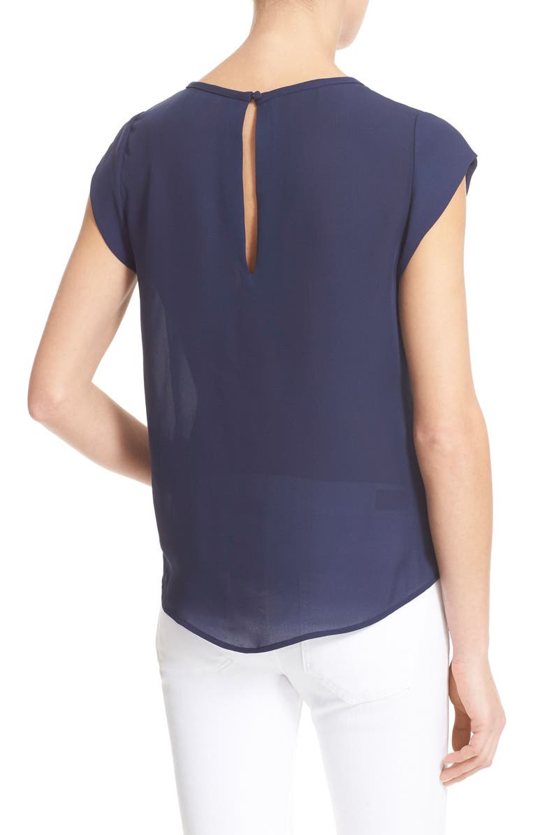 Joie 'Rancher' Silk Pocket Top, Alternate, color, 