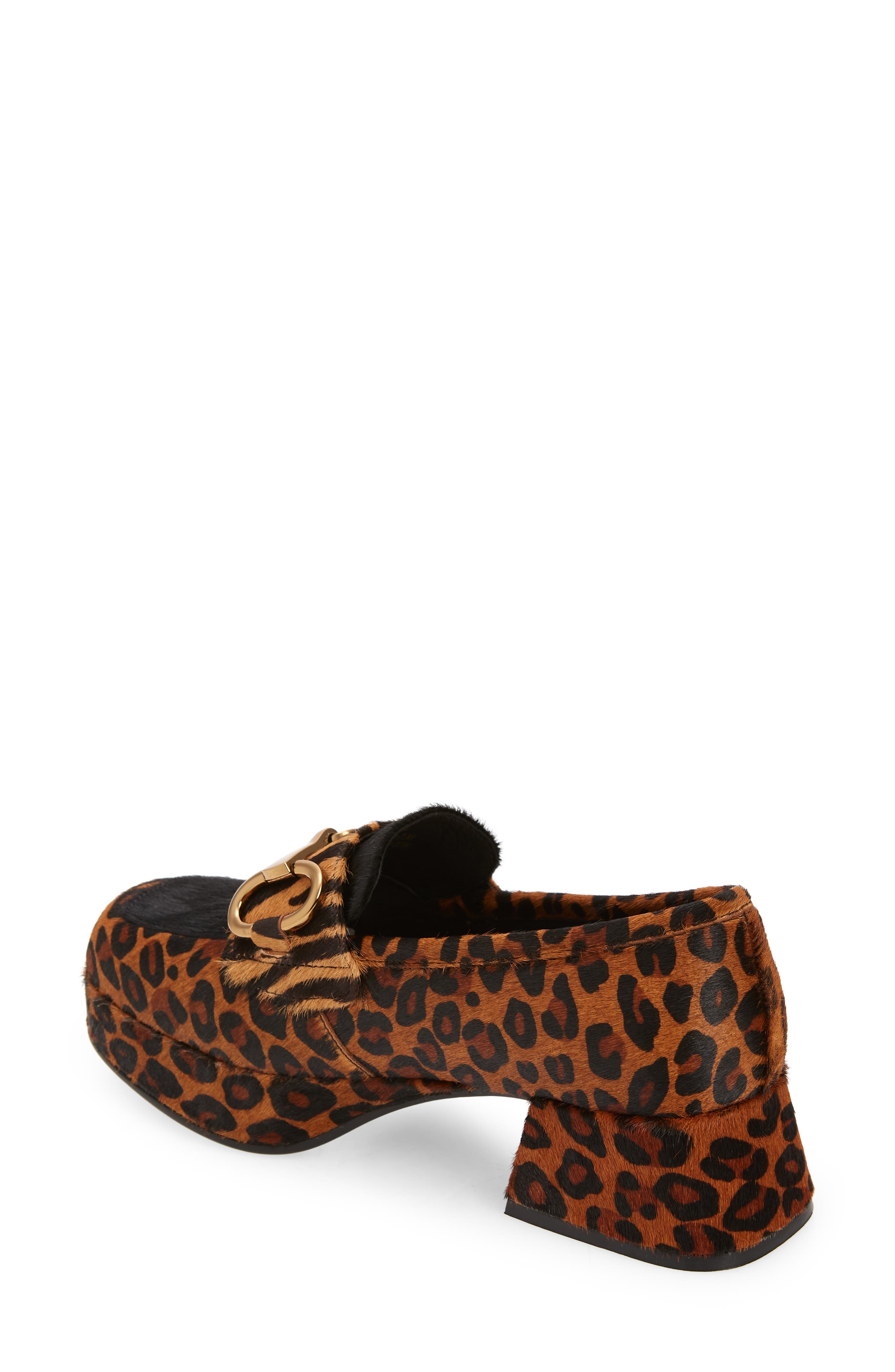 Jeffrey Campbell Student Genuine Calf Hair Platform Loafer, Alternate, color, 