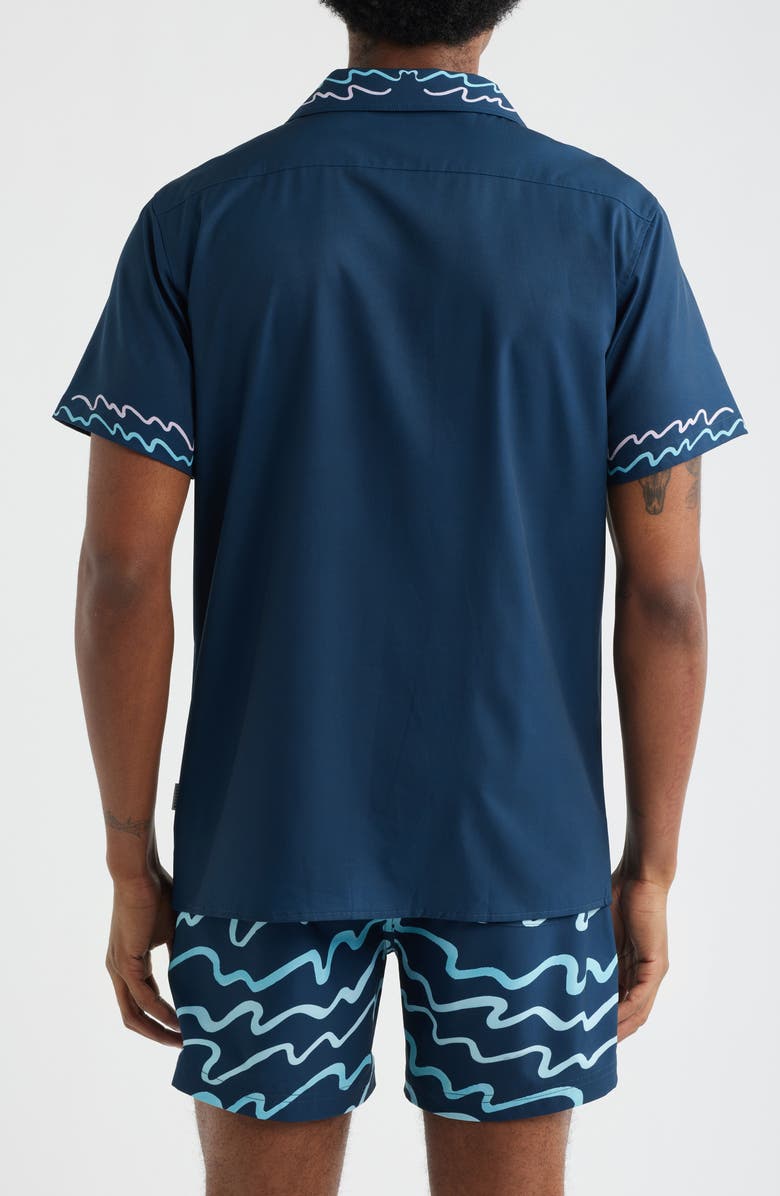 MAVRANS Salt Scene Weekend Camp Shirt, Alternate, color, 