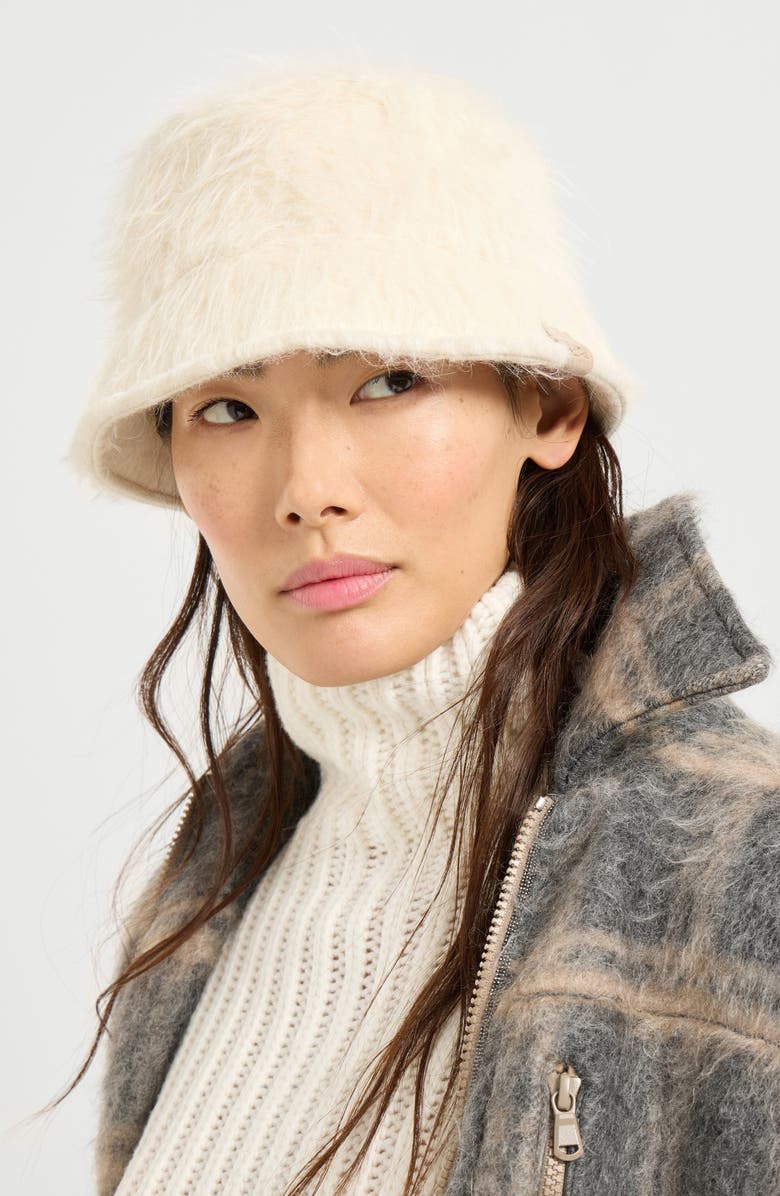 Brunello Cucinelli Alpaca bucket hat, Alternate, color, Panama