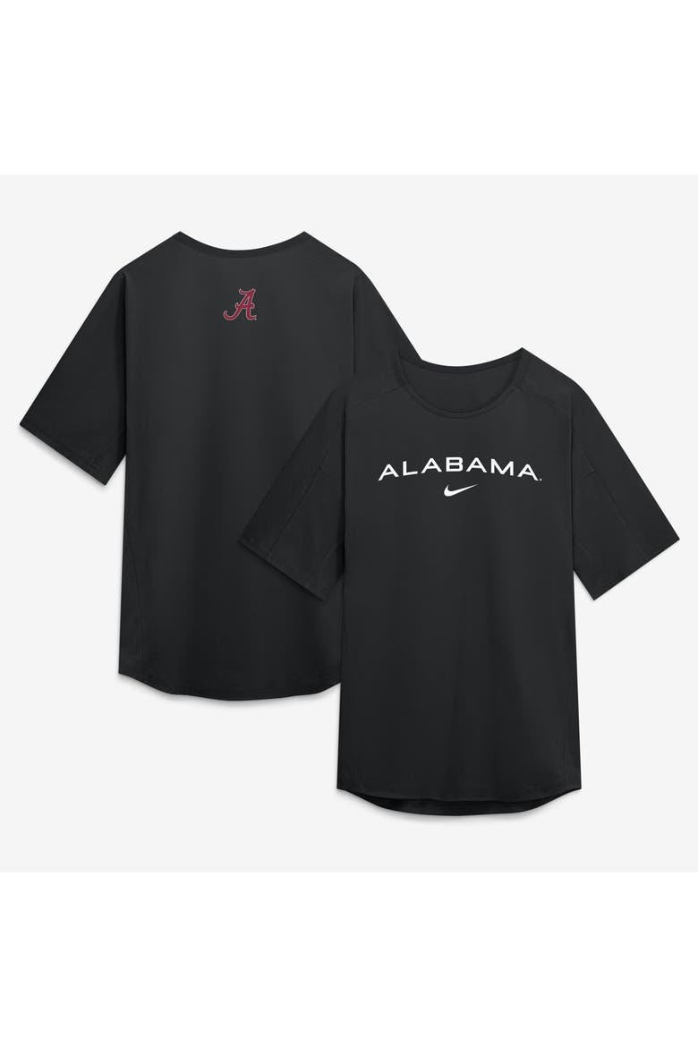 Men's Nike Black Alabama Crimson Tide Golf Club Shirt, Main, color, Black