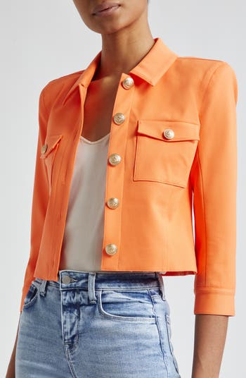 Kumi Fitted Crop Jacket