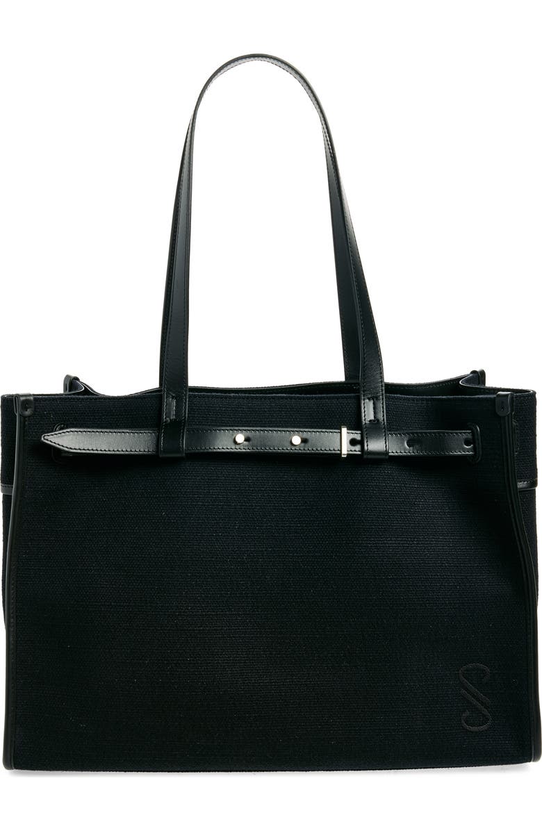 Proenza Schouler Belted Canvas Tote, Main, color,