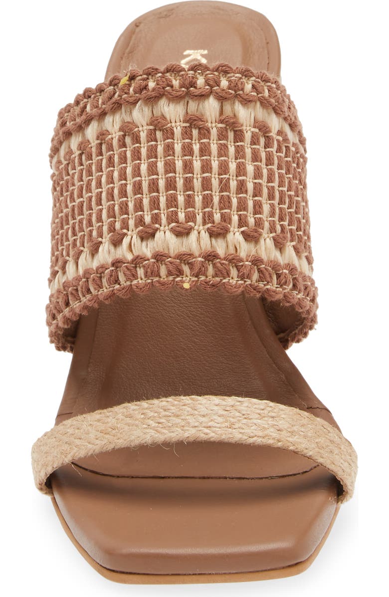 Kaanas Ramie Slide Sandal, Alternate, color,