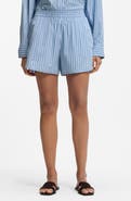 BOSS Orange Tiplyna Stripe Cotton Shorts