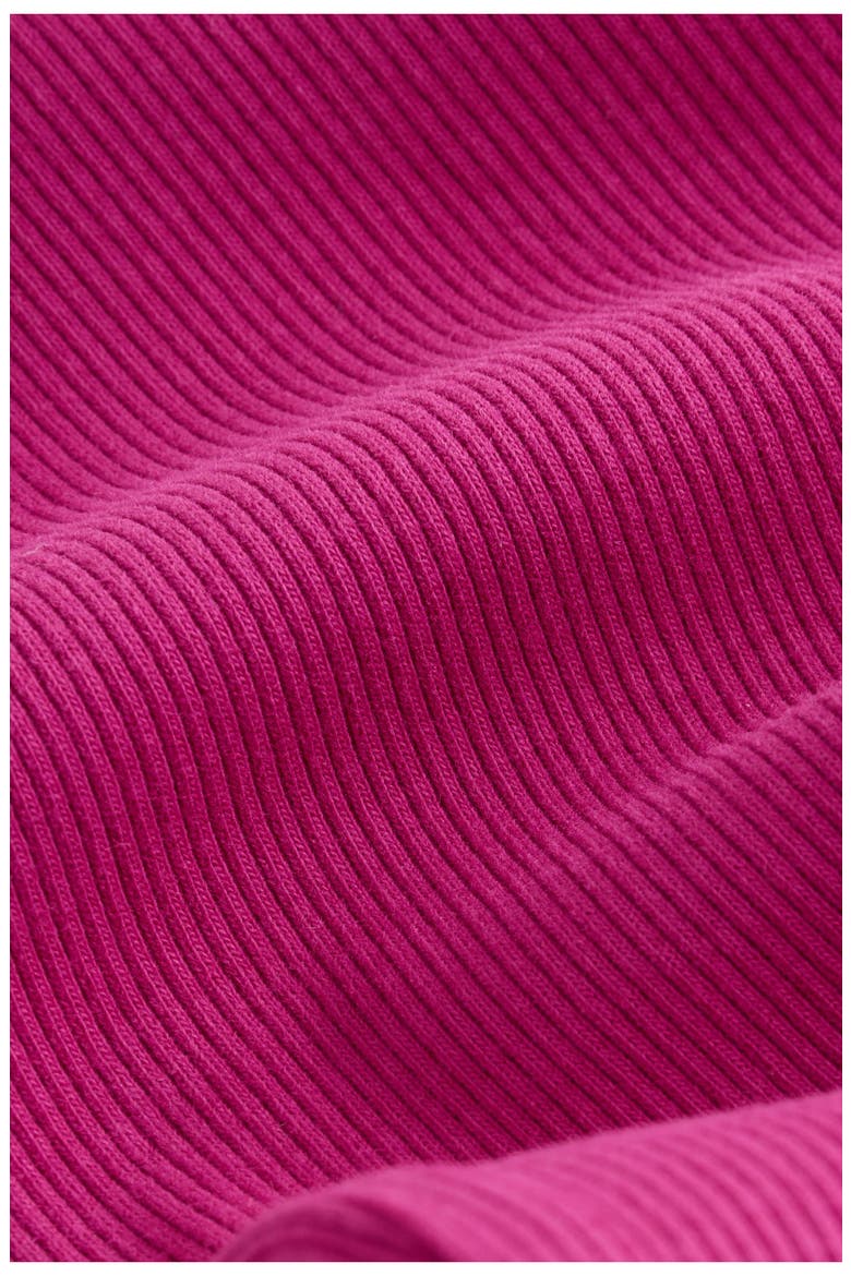 Kids' Ribbed Flared Leggings, Alternate, color, PINK
