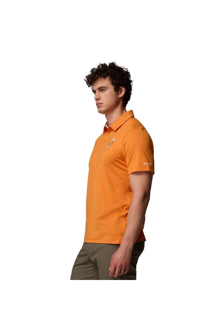 Men's Columbia Tennessee Orange Tennessee Volunteers Tech Trail Polo, Alternate, color, Tennessee Orange