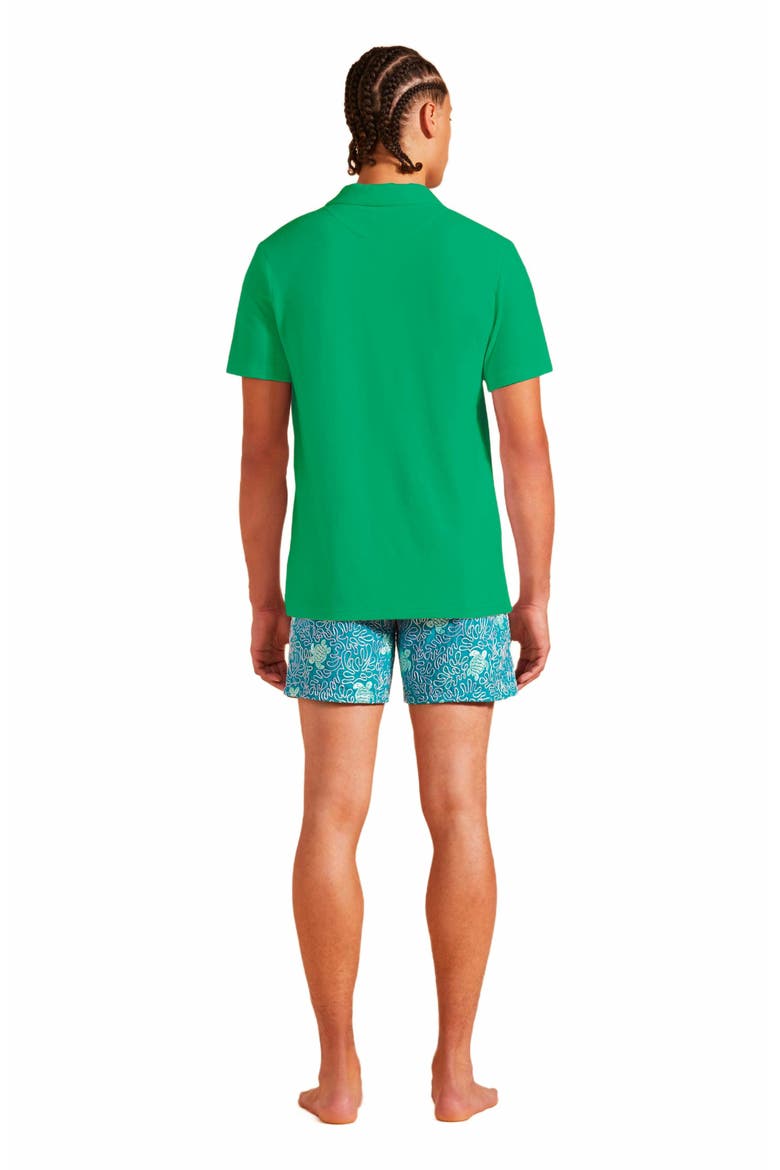 Terry Polo Shirt, Alternate, color, LASER