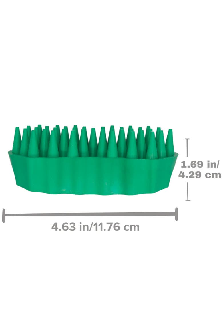Deshedding Tool For Medium Sized Cats, Alternate, color, Green