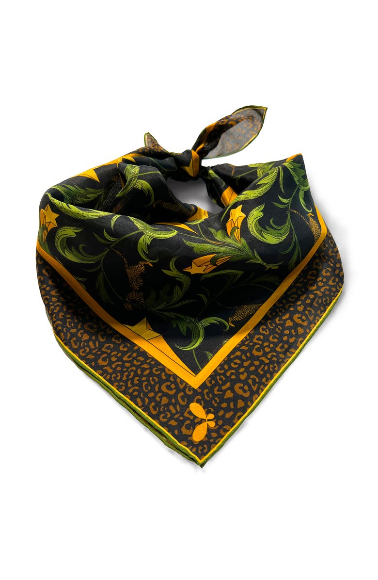 Henelle Silk Bandana, Alternate, color, Hollywood Nights