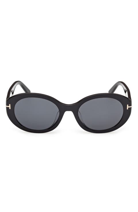 Jasmin 54mm Oval Sunglasses