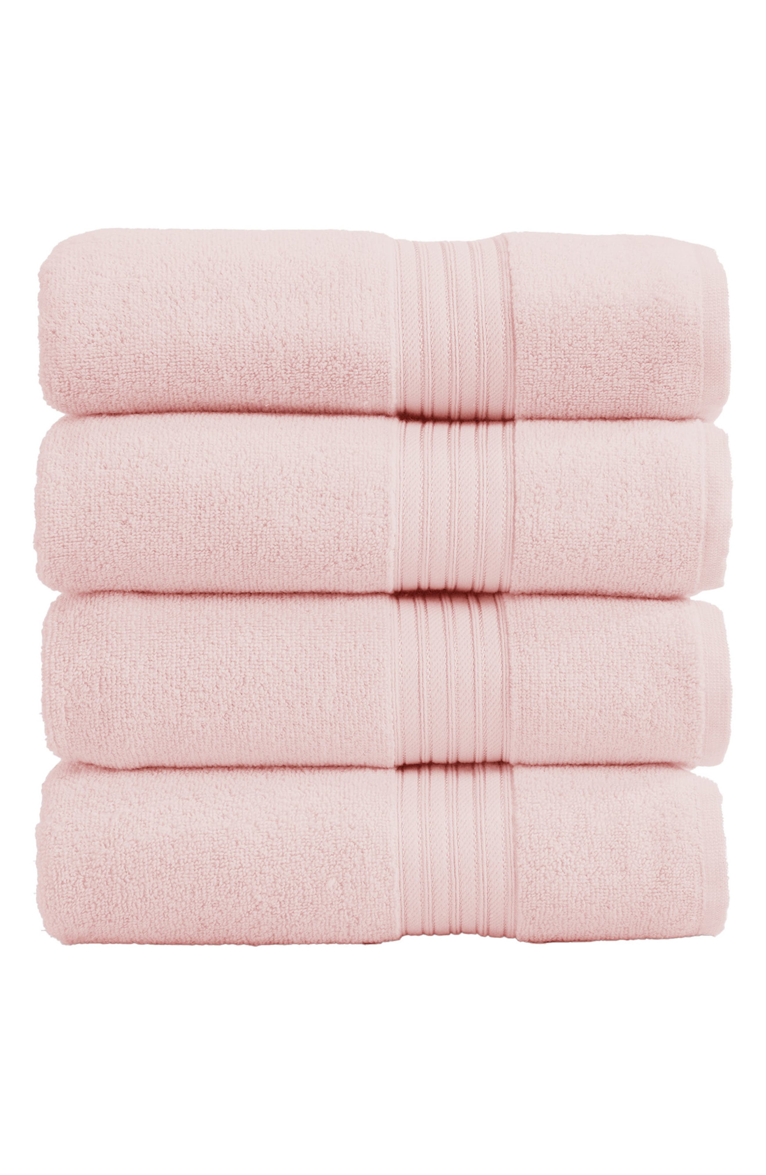 Woven & Weft Quick-Dry Cotton 6-Pack Hand Towel Set