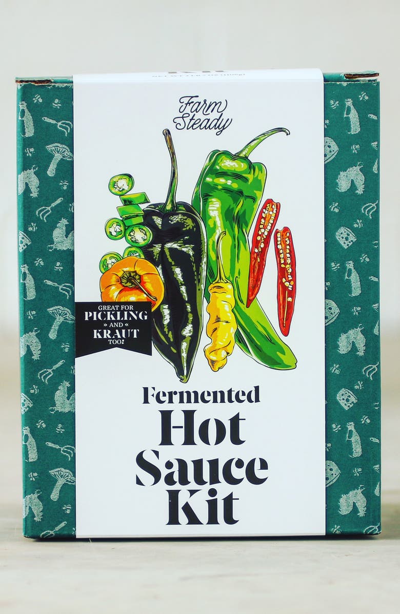 Brooklyn Brew Shop Hot Sauce Kit, Alternate, color, Teal