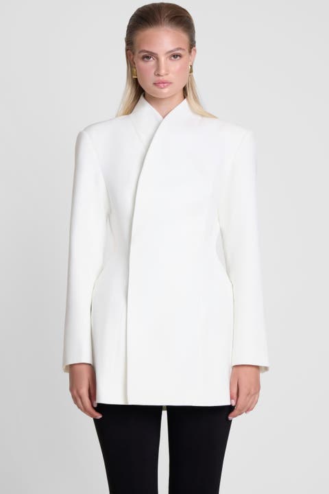 Cairo Hourglass Belted Coat