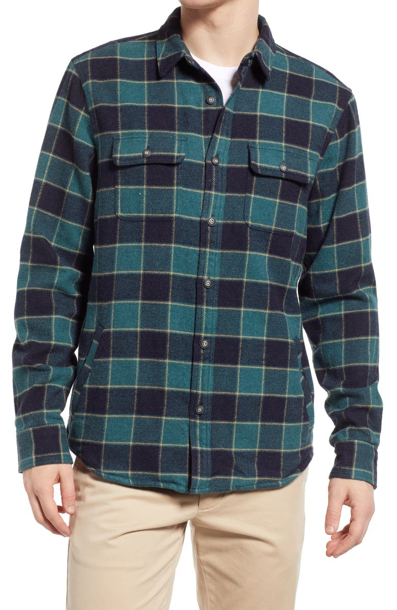 Marine Layer Signature Lined Camping Shirt, Alternate, color, 