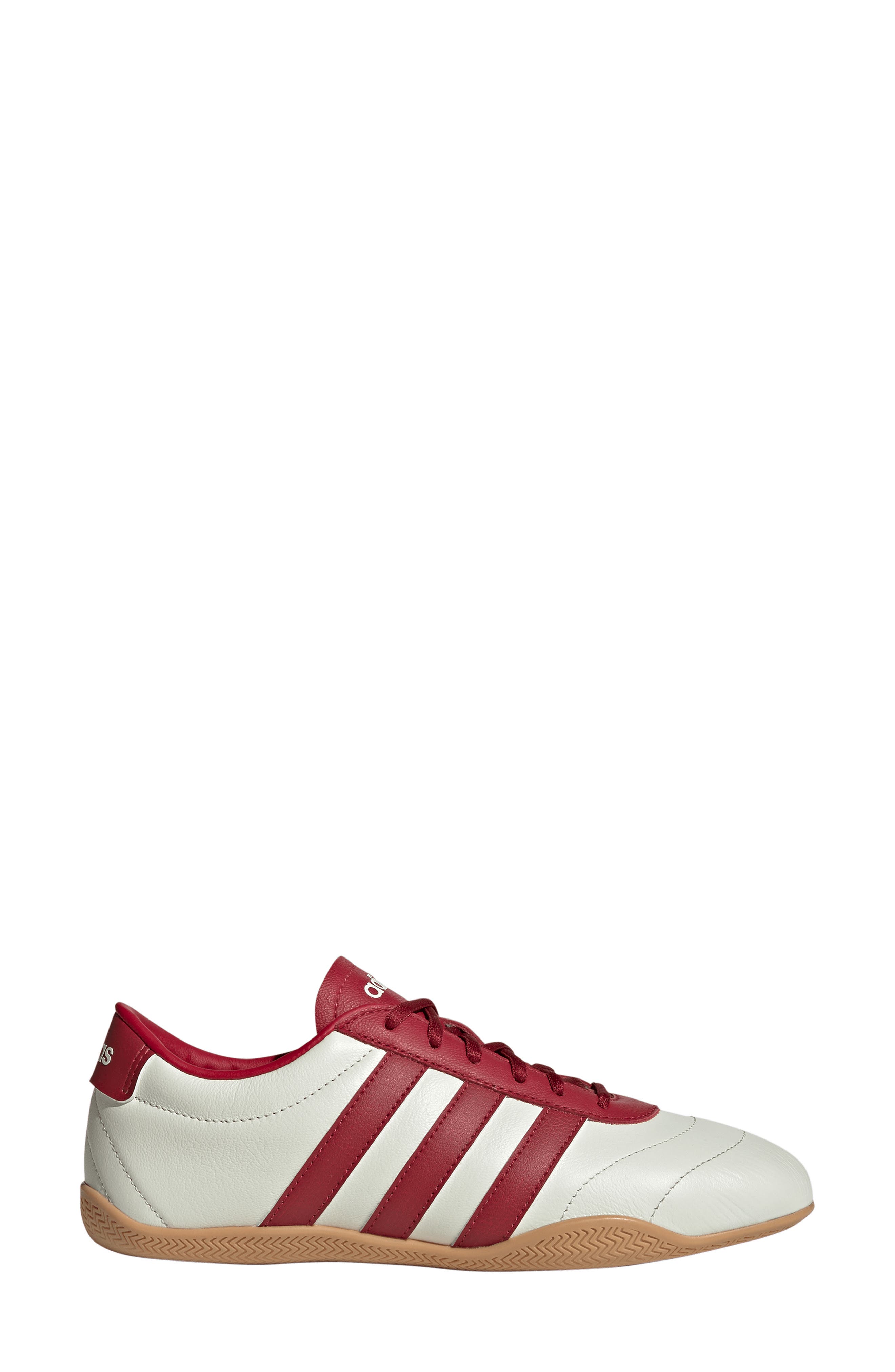 Grand Court Lo Sneaker, Alternate, color, IVORY/ TEAM VICTORY RED