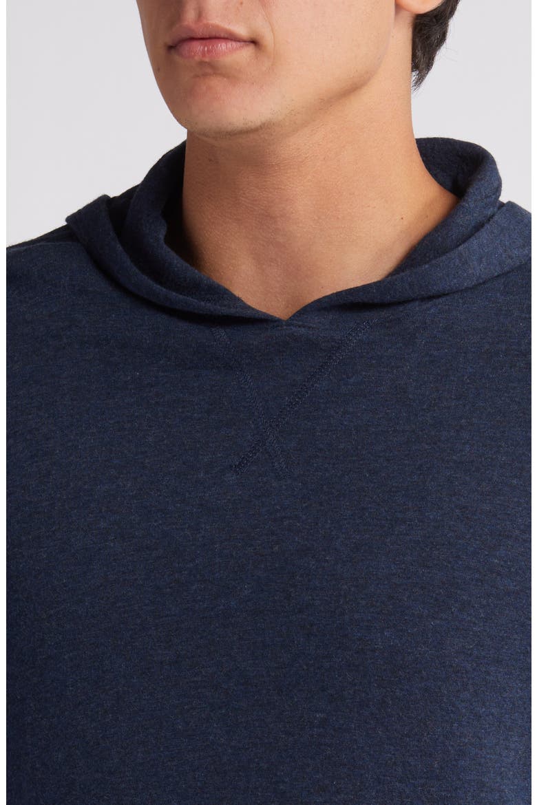 Pima Cotton Blend Hoodie, Alternate, color, COASTAL