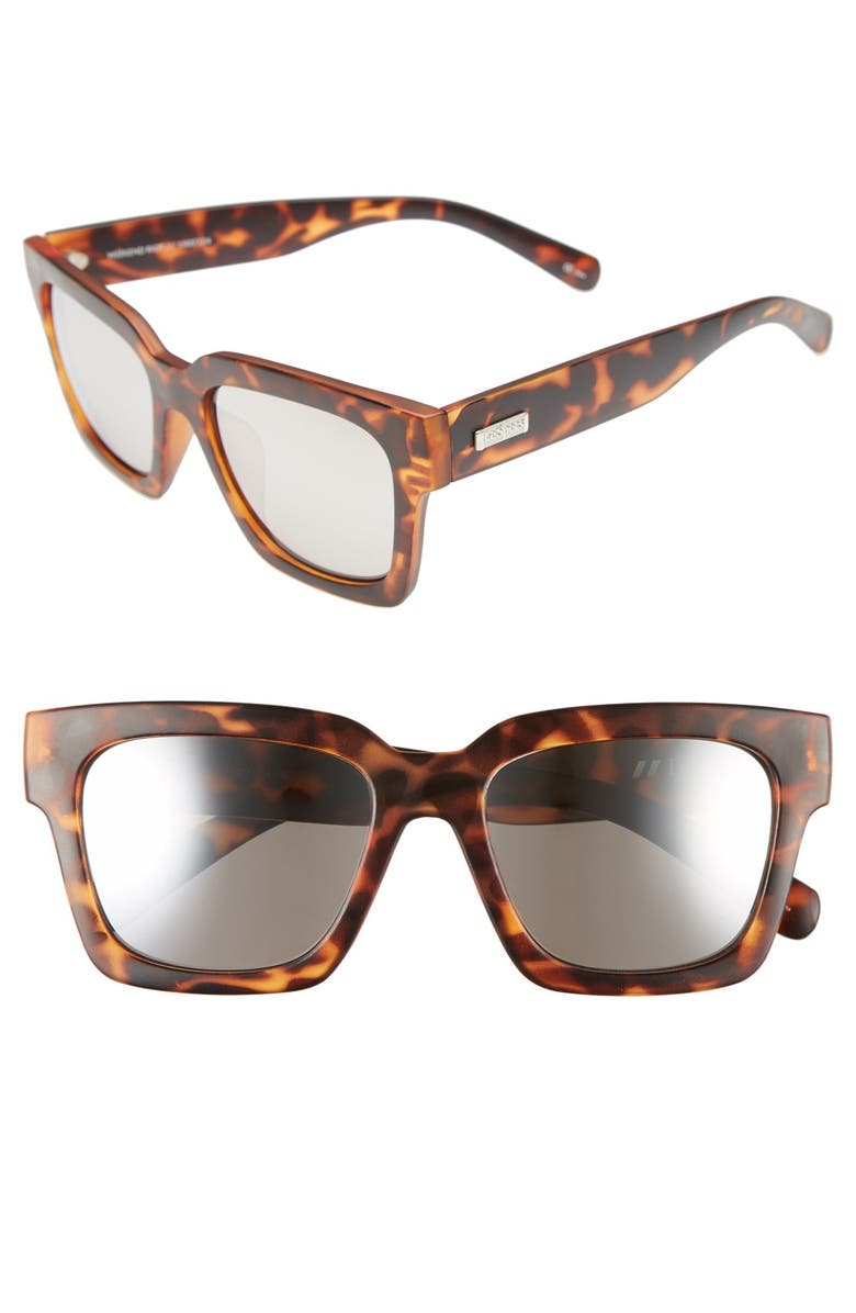 Le Specs 'Weekend Riot' 55mm Retro Sunglasses, Main, color, 
