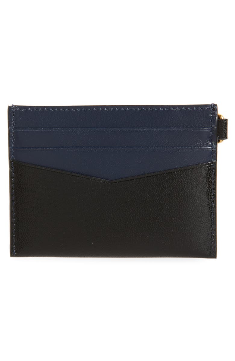 Givenchy Bicolor Leather Card Case, Alternate, color, 