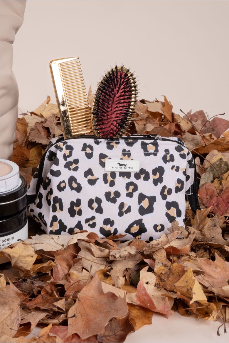 Little Mouth Makeup Bag, Alternate, color, Glamoflauge
