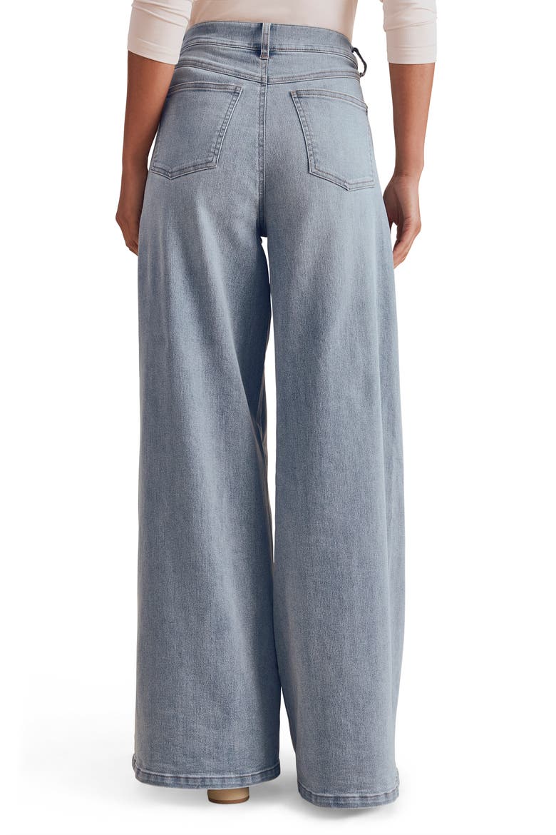 x Cellajaneblog Wide Leg Jeans, Alternate, color, INDIGO BLUE