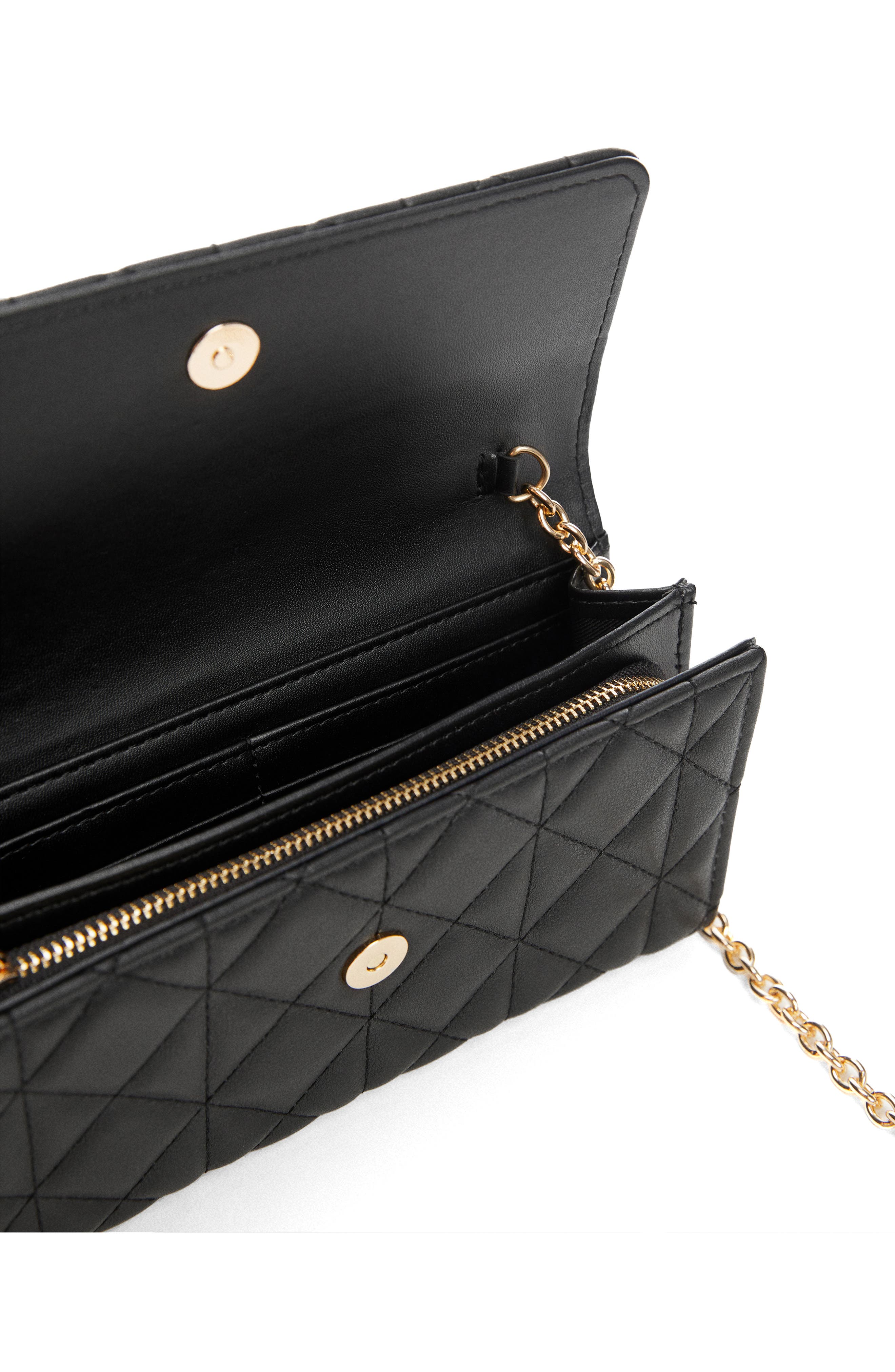 MANGO Quilted Crossbody Bag, Alternate, color, 