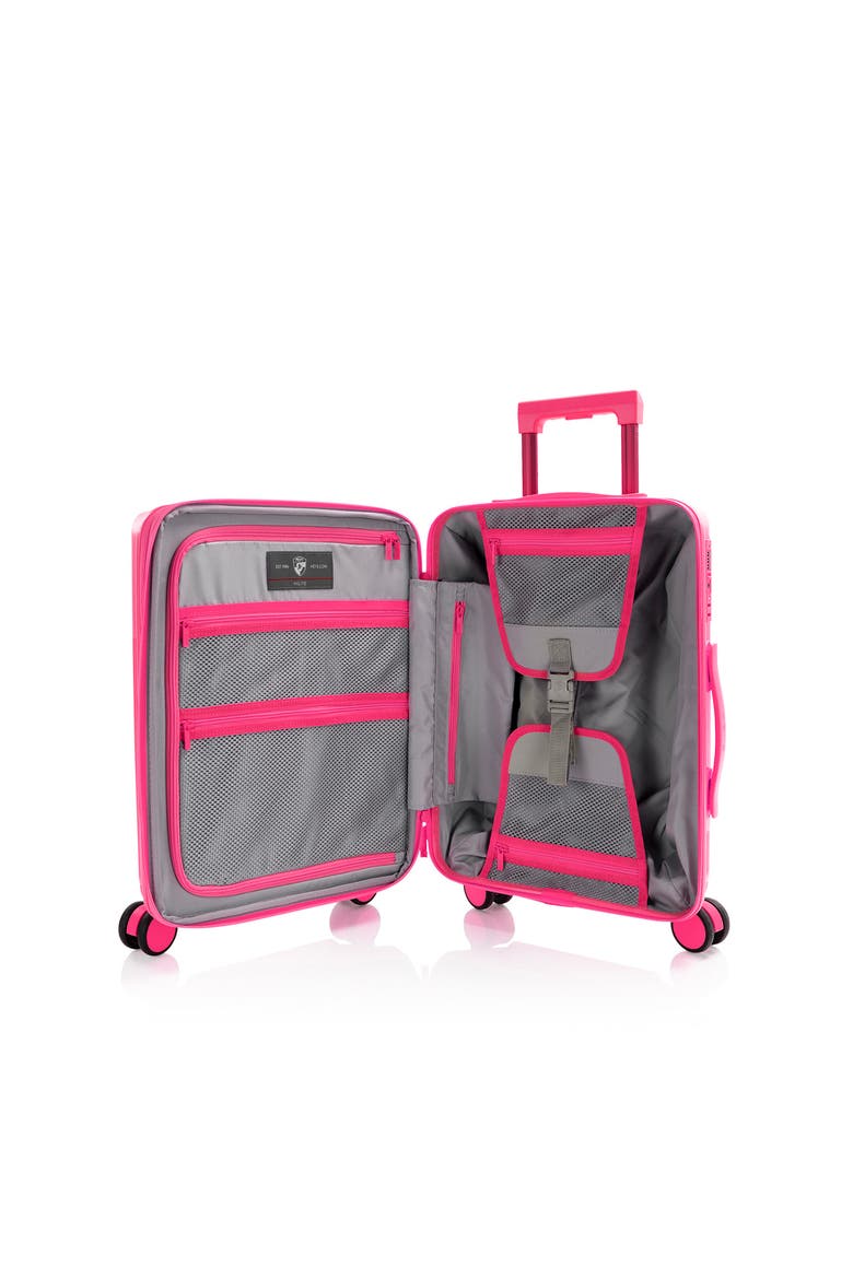 HiLite 20.5 Inch Carry-On Luggage, Alternate, color, Flamingo Pink