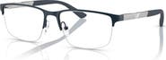 Emporio Armani 56mm Rectangle optical glasses