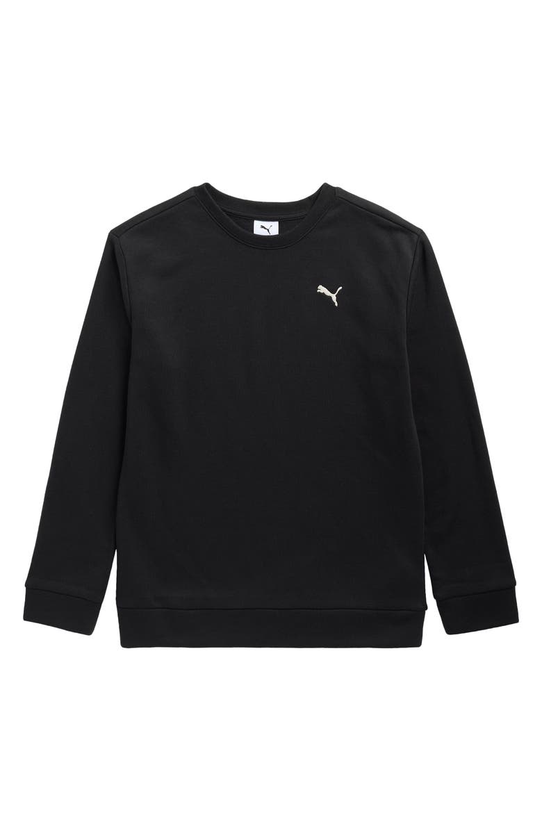 PUMA Kids' Class Pack Fleece Sweatshirt, Main, color, Black