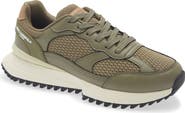 KARL LAGERFELD PARIS Clovis Mixed Media Sneaker