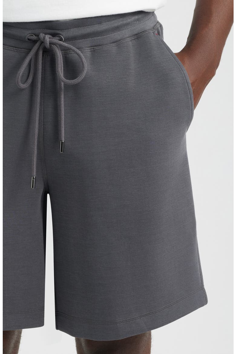 Milk Protein Blend Shorts, Alternate, color, CHARCOAL