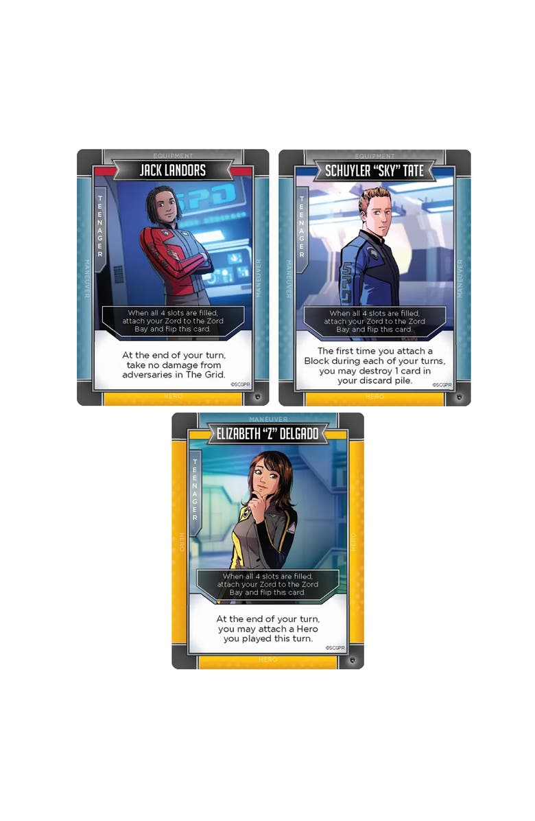 Renegade Game Studios Power Rangers Deckbuilding Game S.P.D. To The Rescue Expansion Set, Alternate, color,