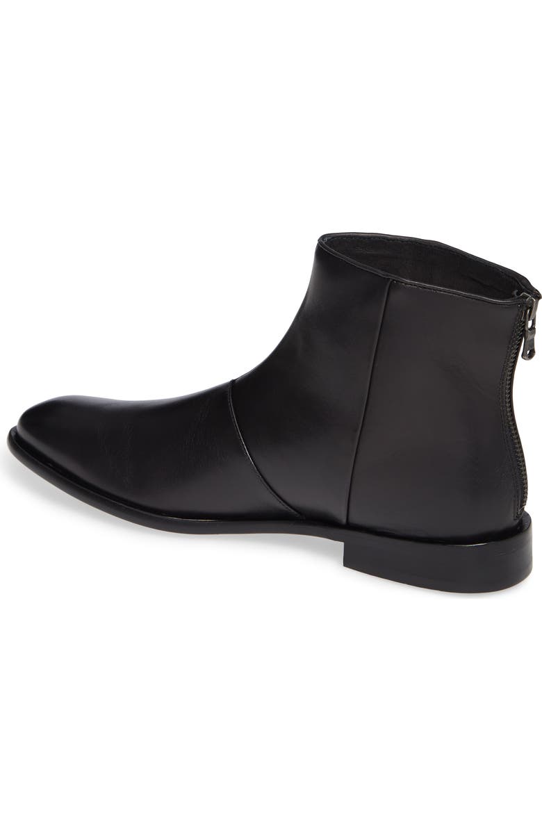 John Varvatos Star USA NYC Back Zip Boot, Alternate, color,