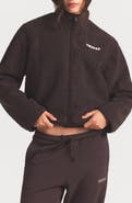 SKIMS Teddy Boxy Full Zip Jacket