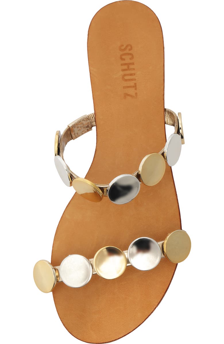 Schutz Acacia Flat Slide Sandal, Alternate, color,