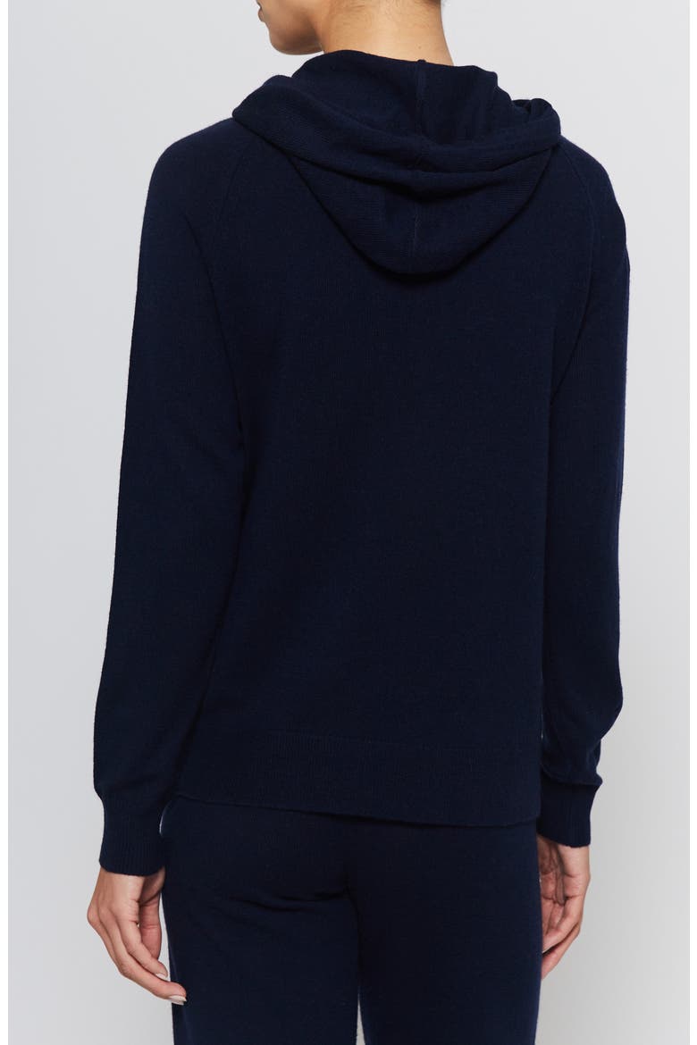 KANGAROO POCKET HOODIE, Alternate, color, NAVY