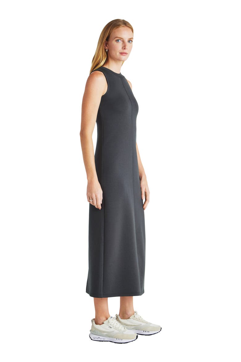 Caprice Midi Dress, Alternate, color, LEAD