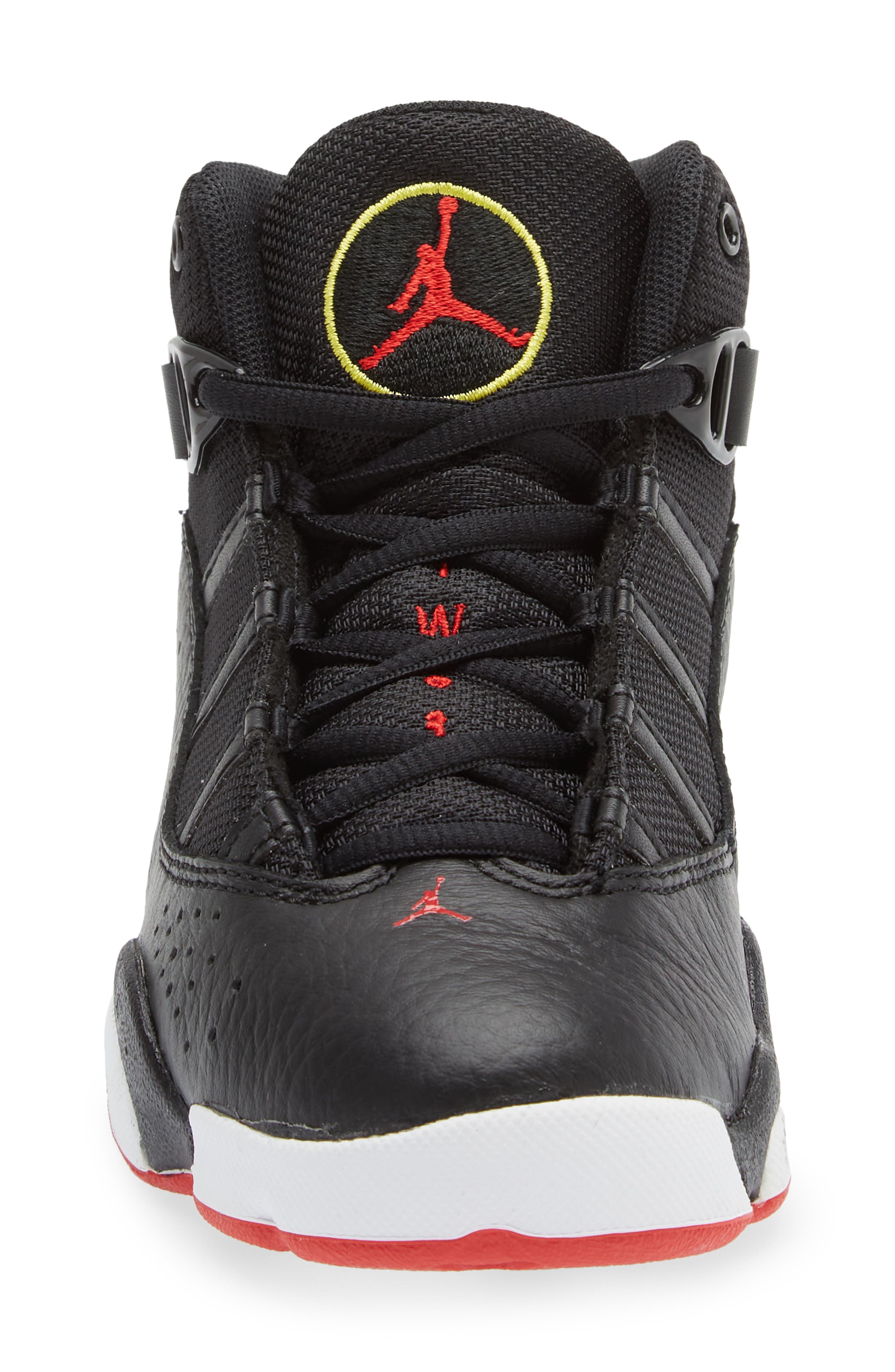 Jordan Kids' Jordan 6 Rings High Top Sneaker, Alternate, color, 