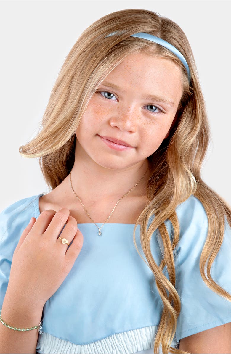 Tiny Blessings 14K Gold Birthstone 12-14" Necklace, Alternate, color, April