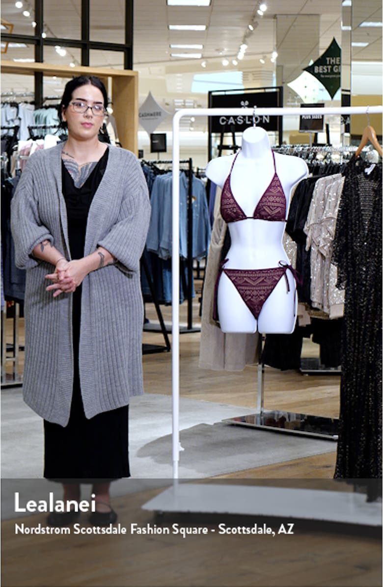 Color Play Triangle Bikini Top, sales video thumbnail